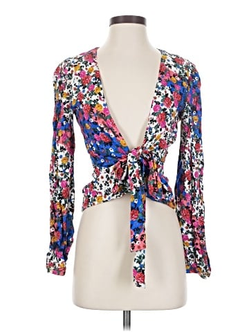 Majorelle Long Sleeve Blouse (view 1)