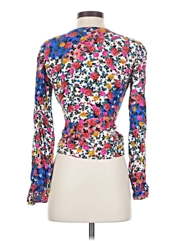 Majorelle Long Sleeve Blouse (view 2)