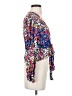 Majorelle 100% Rayon Blue Long Sleeve Blouse Size XXS - photo 4