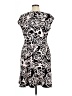 Elle Print Black Casual Dress Size XL - photo 2