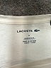 Lacoste Solid White Short Sleeve T-Shirt Size M - photo 7