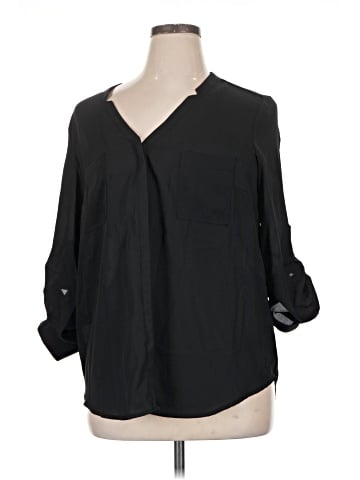 metaphor 3/4 Sleeve Blouse (view 1)