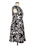 Elle Print Black Casual Dress Size XL - photo 4