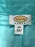 Talbots 100% Polyester Solid Teal Jacket Size 18 - photo 6