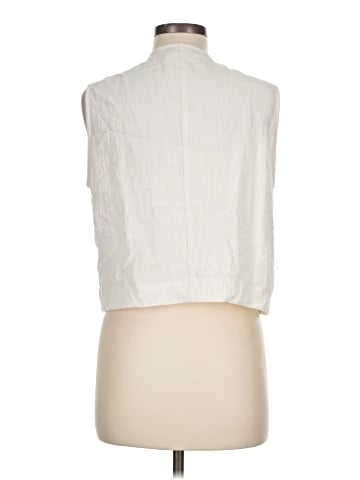 Zara Sleeveless Button-Down Shirt (view 2)