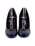 Chanel 100% Leather Argyle Burgundy Heels Size EU 35 - photo 2