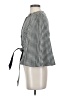 Ann Taylor LOFT Houndstooth Ivory Coat Size 0 - photo 5