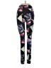 City Streets Graphic Black Active Pants Size XS - photo 1