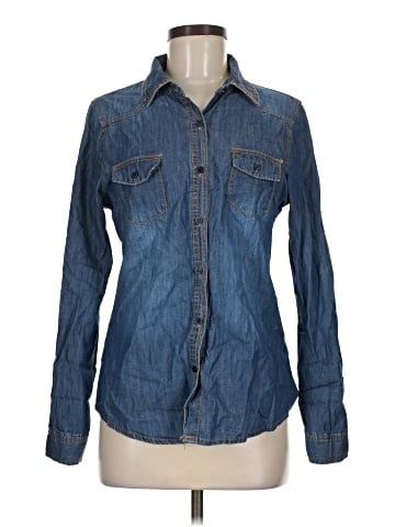 Ci Sono Long Sleeve Button-Down Shirt (view 1)