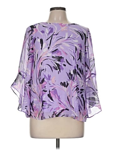 Kasper 3/4 Sleeve Blouse (view 1)