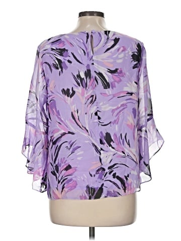 Kasper 3/4 Sleeve Blouse (view 2)