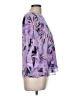 Kasper 100% Polyester Purple 3/4 Sleeve Blouse Size M - photo 4