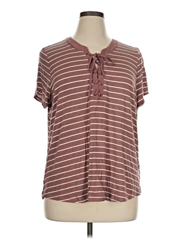 Maurices Short Sleeve Henley (view 1)