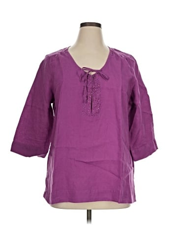 Eileen Fisher 3/4 Sleeve Blouse (view 1)
