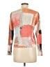Nic + Zoe Print Orange Pullover Sweater Size M (petite) - photo 2