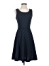 Le Lis Argyle Blue Casual Dress Size S - photo 1