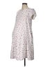 Hello Miz White Casual Dress Size Lg Maternity - photo 1
