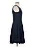 Le Lis Argyle Blue Casual Dress Size S - photo 4
