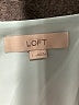 Ann Taylor LOFT 100% Polyester Teal Tank Top Size L - photo 7