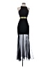 Express 100% Polyester Black Cocktail Dress Size 0 - photo 1