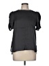 DR2 100% Polyester Black Short Sleeve Blouse Size M - photo 1