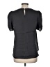 DR2 100% Polyester Black Short Sleeve Blouse Size M - photo 2