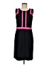 Renuar Color Block Black Cocktail Dress Size 8 - photo 1