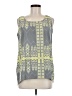 Olive and Oak 100% Polyester Gray Sleeveless Blouse Size M - photo 1