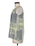 Olive and Oak 100% Polyester Gray Sleeveless Blouse Size M - photo 5