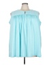 CW Classics Teal Sleeveless Blouse Size 4X - photo 1