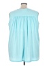 CW Classics Teal Sleeveless Blouse Size 4X - photo 2