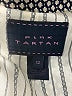 Pink Tartan Polka Dots Blue Blazer Size 12 - photo 6