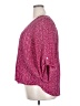 West Kei 100% Polyester Burgundy 3/4 Sleeve Blouse Size XXL - photo 5