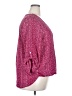 West Kei 100% Polyester Burgundy 3/4 Sleeve Blouse Size XXL - photo 4
