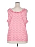 Suzanne Betro Pink Sleeveless Top Size XXL (estimated) - photo 2