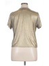 Porridge Metallic Gold Short Sleeve Top Size XL (4) - photo 2