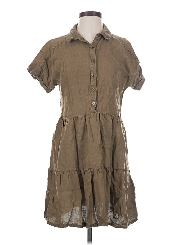Pre-owned Michael Stars Casual Dress In Brown