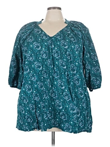 Lane Bryant 3/4 Sleeve Blouse (view 1)