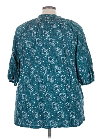 Lane Bryant 3/4 Sleeve Blouse (view 2)