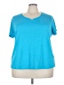 Cascade Sport 100% Polyester Teal Short Sleeve Top Size 3X - photo 1