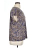 Vince Camuto Blue Short Sleeve Blouse Size XL - photo 4