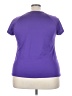 Danskin Now 100% Polyester Color Block Purple Active T-Shirt Size 3X - photo 2