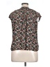 Lovestitch Teal Short Sleeve Blouse Size XL - photo 2
