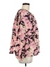 Tucker Pink Long Sleeve Silk Top Size M - photo 4