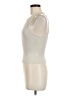 Babaton Ivory Sleeveless Top Size M - photo 5