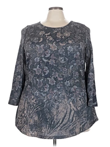 Avenue 3/4 Sleeve Blouse (view 1)