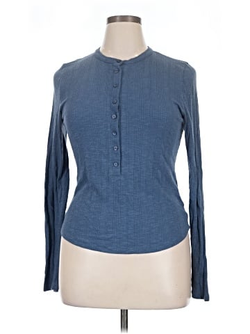 American Eagle Outfitters Long Sleeve Blouse (view 1)