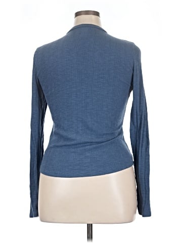 American Eagle Outfitters Long Sleeve Blouse (view 2)