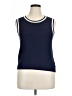 Rag & Bone Blue Sleeveless Top Size XL - photo 1