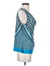Calvin Klein Blue Sleeveless Blouse Size P (petite) - photo 4
